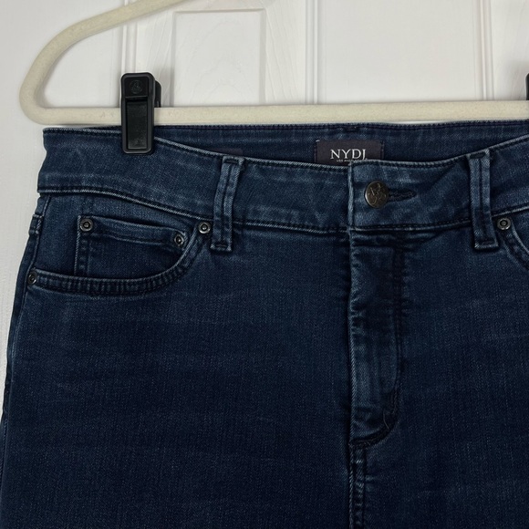 NYDJ Sheri Slim Jeans Sz 10 Long - Picture 2 of 10